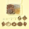 DIY Leaf Dangle Earring Making Kits DIY-FS0008-63B-8