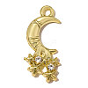 Zinc Alloy with Crystal Rhinestone Pendants RB-OY001-73G-1
