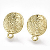 Alloy Stud Earring Findings X-PALLOY-T065-02-1