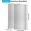 BENECREAT 10 Sheets Aluminium Plates FIND-BC0003-73-2