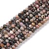 Argentina Natural Rhodonite Beads Strands G-G139-B08-01-1