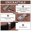 Unicraftale 2Pcs 2 Style 304 Stainless Steel Loop Keepers STAS-UN0055-83-5