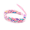 Polyester Braided Woven Cord Bracelet PW23071089325-2