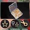 200Pcs 2 Colors Alloy Charms FIND-UN0004-29-5