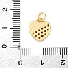 Brass Micro Pave Cubic Zirconia Pendants KK-S510-49G-03-3