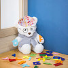 30Pcs 5 Colors Mini Straw Hat for Doll Decorative Accessories DIY-BC0014-20-6