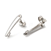 Tarnish Resistant 304 Stainless Steel Stud Earring Findings STAS-Z051-01P-2