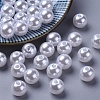 Imitated Pearl Acrylic Beads PACR-10D-1-1