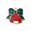 Christmas Alloy Enamel Pendants FIND-H055-17G-G01-1