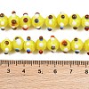 Handmade Bumpy Lampwork Beads Strands LA-CBA05D6-01-02-3