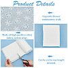 Cotton Embroidered Lace Fabric OCOR-WH0091-29-4
