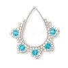 MIYUKI Delica Glass Seed Beaded Pendants PALLOY-MZ01243-02-1