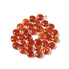 Natural Carnelian Bead Strands G-NH0013-A03-01-3