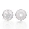 Autumn Theme Electroplate Transparent Glass Beads EGLA-S178-01-01G-2