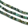 Natural African Turquoise(Jasper) Beads Strands X-G-A02-02-3
