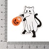 Halloween Theme Opaque Acrylic Pendants SACR-S034-09B-3