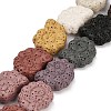 Natural Lava Rock Beads Strands G-G347-01A-2