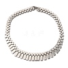 304 Stainless Steel Bib Necklaces NJEW-Z013-02P-1