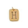 304 Stainless Steel Charms STAS-R001-01G-H-1