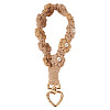 Cotton Braided Flower Pendant Decorations AJEW-TAC0030-032G-08-1