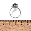 Adjustable 304 Stainless Steel Finger Rings for Women GG-CBA7994-04P-16-5