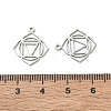 304 Stainless Steel Pendants SA-CBA28C1-02D-P-3