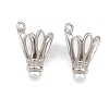 304 Stainless Steel Enamel Pendants SA-CBA02E8-06P-1