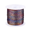 9-Ply Metallic Polyester Embroidery Floss WCOR-TAC0001-01B-1