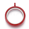 Alloy Magnetic Locket Pendants PALLOY-T052-28-2