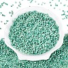 Opaque Picasso Cylinder Glass Beads SEED-Q039-06A-15-2