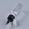 Transparent PET Plastic Empty Bottle TOOL-WH0090-02A-2