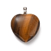 Natural Tiger Eye Pendants G-B042-02P-06-3