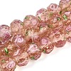 Handmade Luminous Lampwork Beads Strands LAMP-N037-01C-1