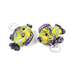 Handmade Lampwork Pendants LAMP-B035-01C-22-2