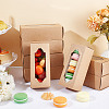 Cardboard Macaron Drawer Boxes CON-WH0086-132A-02-4