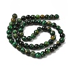 Dyed Natural Tiger Eye Beads Strands LS-G-G102-A01-02-4