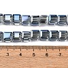 Electroplate Glass Beads Strands EGLA-H108-01A-PL02-2