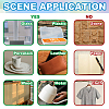 18Pcs Plastic Silhouette Paper DIY-WH0610-021-4
