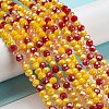 Glass Beads Strands LS-EGLA-A034-M4mm-22-1