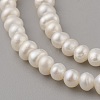 Natural Cultured Freshwater Pearl Beads Strands PEAR-G007-35-3