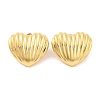 Brass Stud Earrings for Women EJEW-U015-07G-03-1