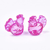 Transparent Acrylic Pendants TACR-S133-114-3
