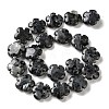 Natural Larvikite Beads Strands G-L241A-21-4