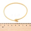 304 Stainless Steel Cuff Bangles for Women AJEW-P127-16G-5