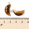 Natural Tiger Eye Pendants G-L614-D05-P04-3