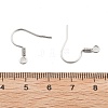 304 Stainless Steel Earring Hooks STAS-P221-04P-3