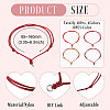 40Pcs 4 Colors Adjustable Nylon Cord Bracelets Making BJEW-TA00672-4