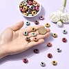 Synthetic Gemstone European Beads SPDL-R001-01-5