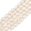 Natural Cultured Freshwater Pearl Beads Strands PEAR-P064-20H-04A-2