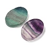 Natural Fluorite Cabochons G-K338-38C-04-2